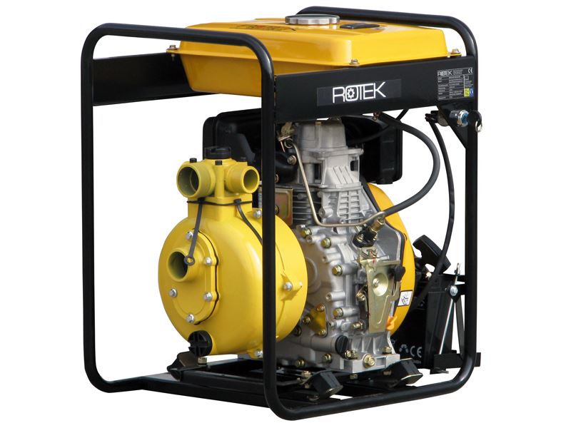 Dieselové čerpadlo na vodu ROTEK WPD4-TR-1000-25-EB+ PUM370
