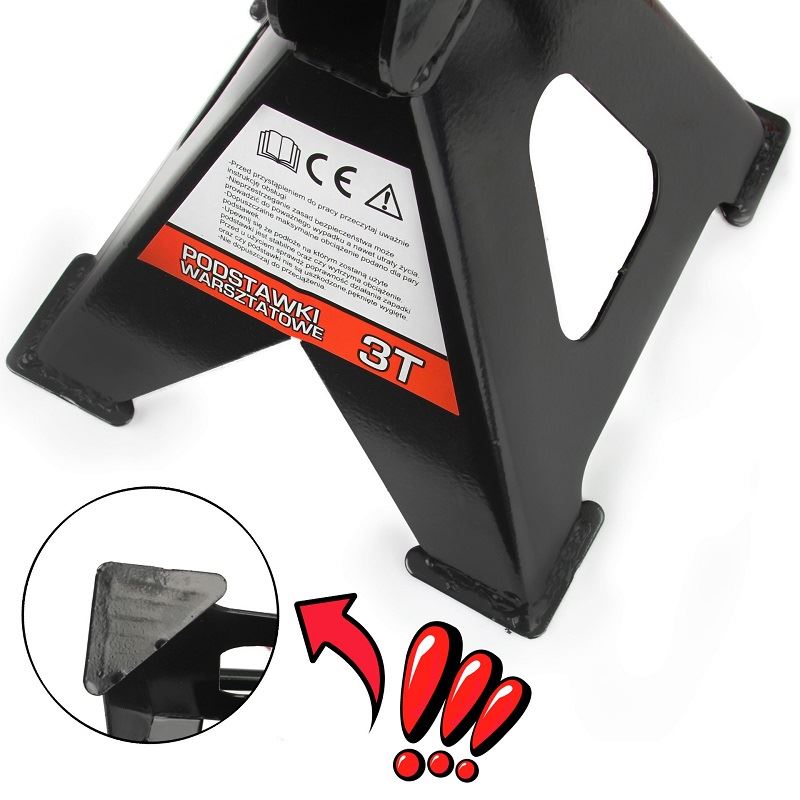 Stojan na auto - podpera 3T 2ks - MAR-POL M80102