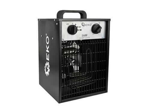 Elektrický ohrievač vzduchu s ventilátorom 5 KW - GEKO G80402