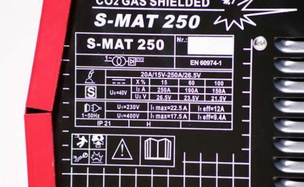 Zváračka CO2 S-MAT 250 A