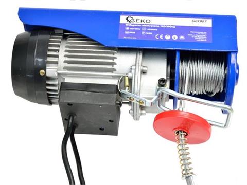 Elektrický lanový navíjak 150/300 kg - GEKO G01087