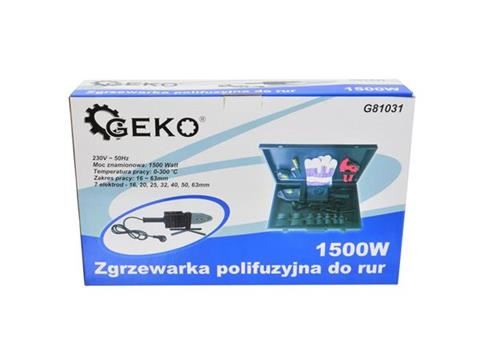 Zváračka na plastové trubky G81031 - GEKO