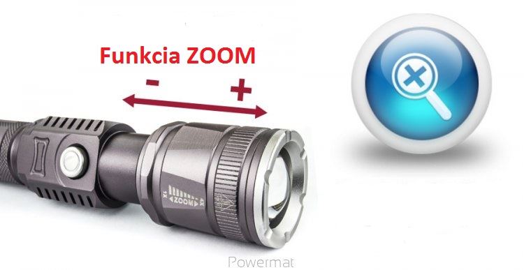 Baterka vojenská LED CREE XML T6 - K128
