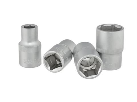 Nástrčková hlavice 1/2" (10-13-17-19mm) 4ks - GEKO G10163