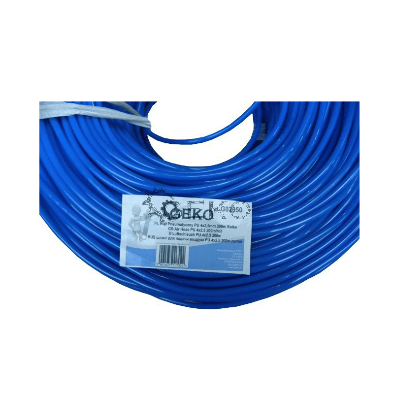 Hadica na vzduch PU 200m (4x2,5mm) - GEKO G02950