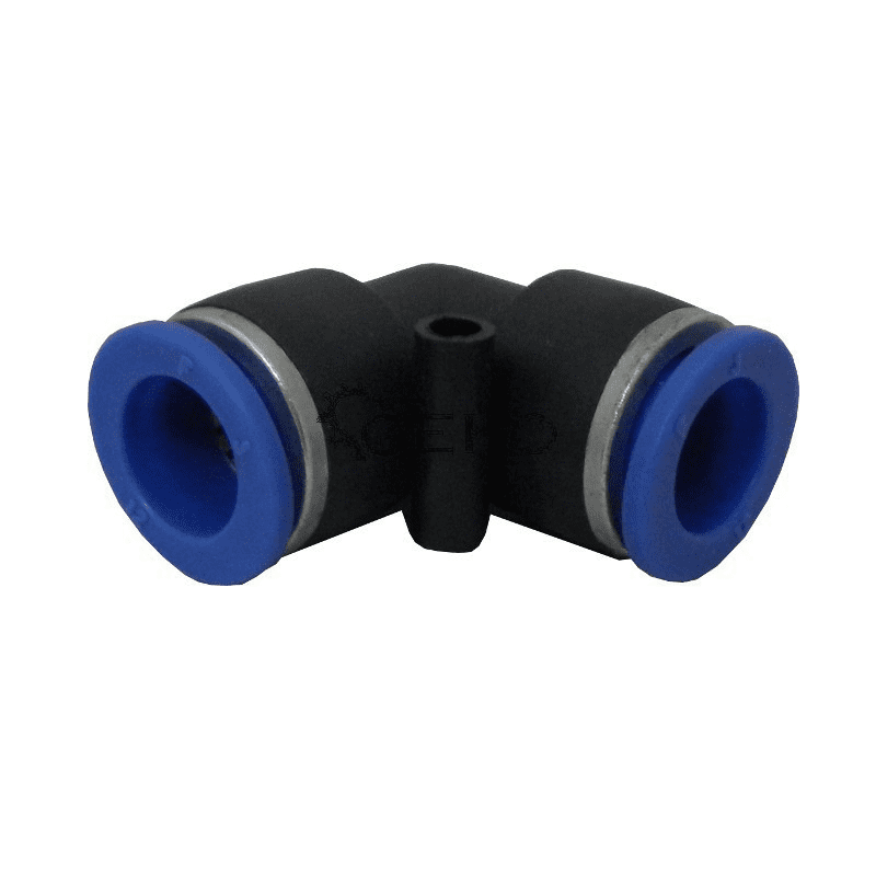 Pneumatická nástrčná spojka 12mm PU/PE typ L - GEKO G03034