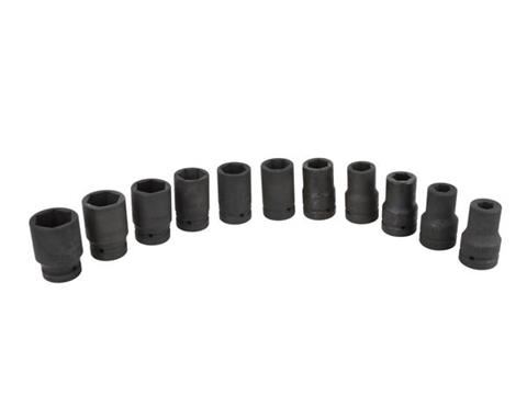 Sada nástrčných hlavic 1", 11ks, 17-41mm - GEKO G10076