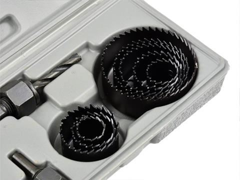 Sada vykružovákov na drevo 8ks. 19-64mm - GEKO G30001