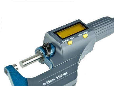 Elektornický mikrometer 0-25mm 0.001 - GEKO G01487