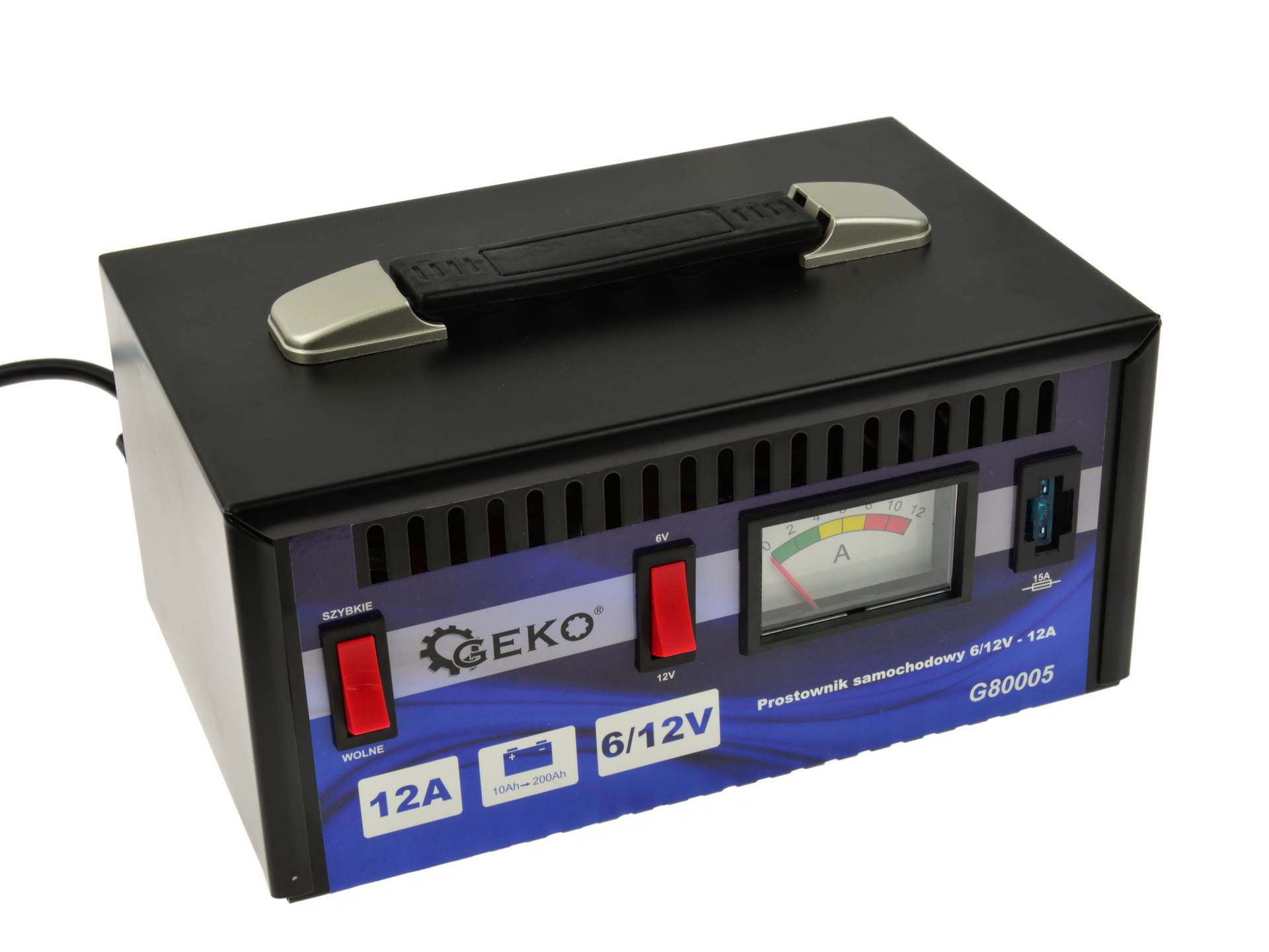 Nabíjačka PTC-12D2 6/12V 12A - GEKO G80005