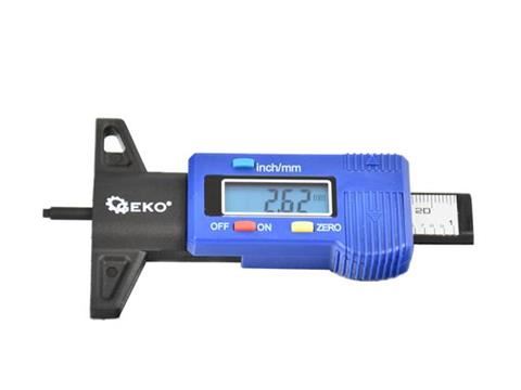Digitálny vreckový merač hĺbky dezénu - GEKO G01269