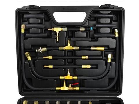 Tlakový tester vstrekovania pre benzinove motory - GEKO G02650
