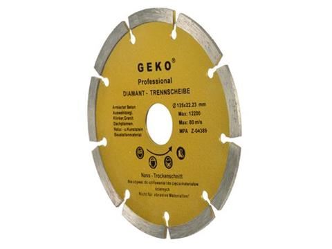 Diamantový kotúč 125mm Segment - GEKO PROFI G00251