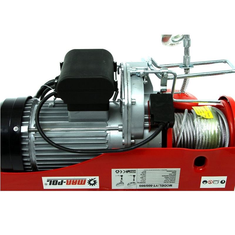 Elektrický lanový naviják 500/1000 kg - MAR-POL M80793