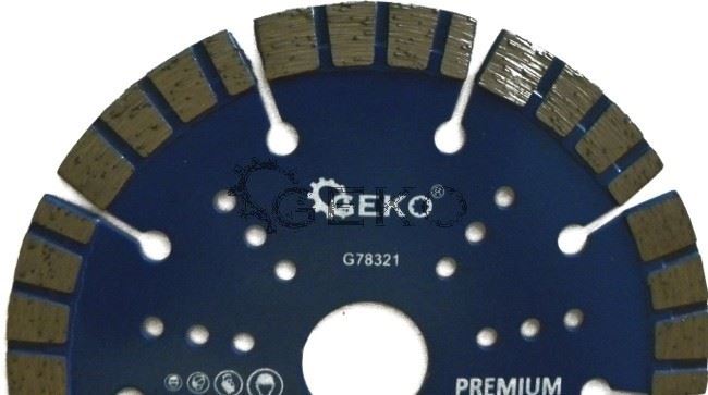 Diamantový kotúč 125x10mm Turbo - GEKO G78321