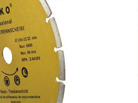 Diamantový kotúč 230mm Segment - GEKO PROFI G00253