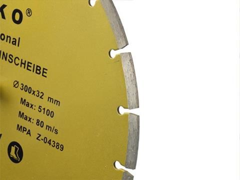 Diamantový kotúč 300mm Segment - GEKO PROFI G00254