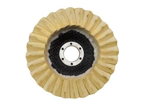 Leštiaci kotúč na hliník filcový 125mm - GEKO G00387