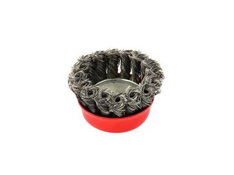 Rotačná kefa zapletaná 65mm M14 - GEKO G00593