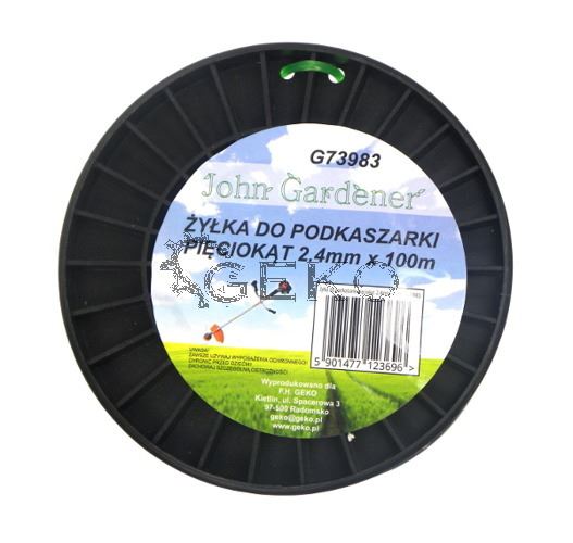 Žacie lanko pre krovinorez 2,4mm x 100m - GEKO G73983