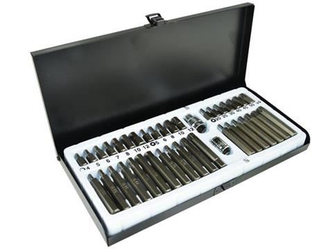 Súprava kľúčov TORX CRV 40ks - GEKO G10030
