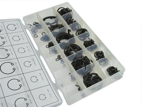Sada poistných Seeger krúžkov (do diery ) 300ks - GEKO G02803