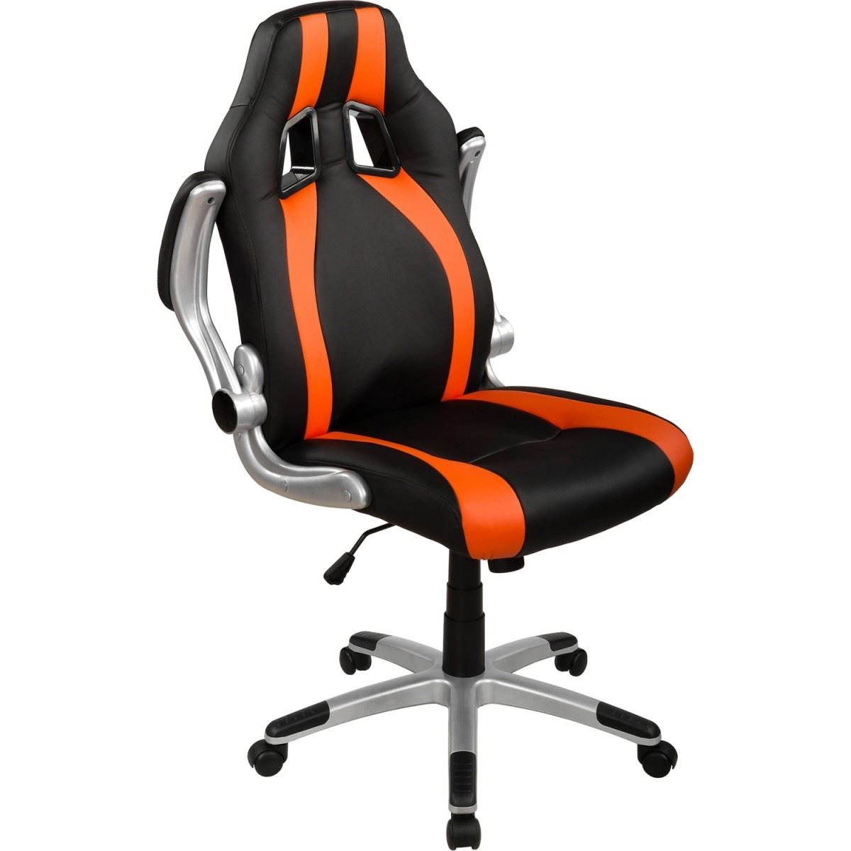 Otočná kancelárska stolička HEIPE SUPERSPORT STRIPES II ORANGE