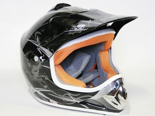 Detská Moto Helma Nitro, čierna