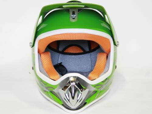 Detská Moto Helma Nitro, zelená