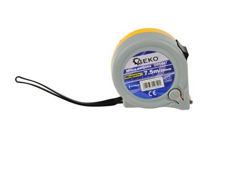 Zvinovací meter 7,5m x 25mm s magnetom - GEKO G01447