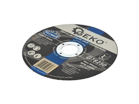 Rezné kotúče na ušľachtilé ocele 125x1.0 - GEKO PREMIUM G78250