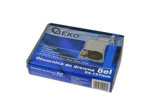 Sada vykružovákov na drevo 5ks. 64-127mm - GEKO G30003