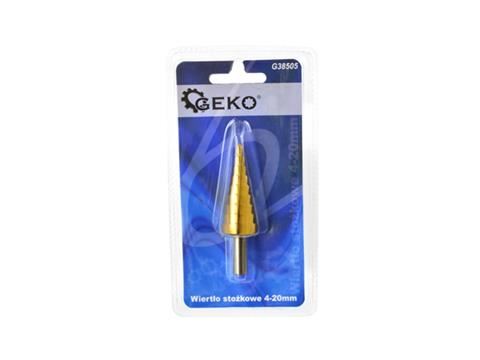 Vrták kuželový 4-20mm - GEKO G38505