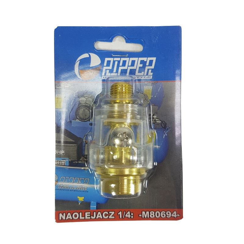 Primazávač oleja mini k pneu náradia 1/4" - RIPPER M80694