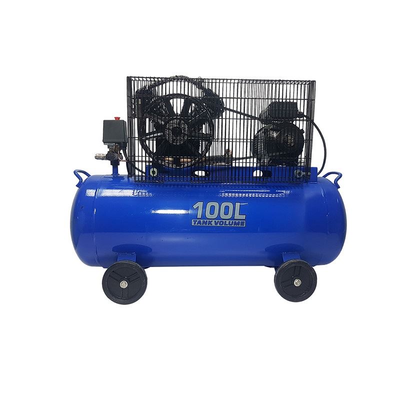 Olejový kompresor dvojvalcový 100L 3HP - RIPPER M80673A