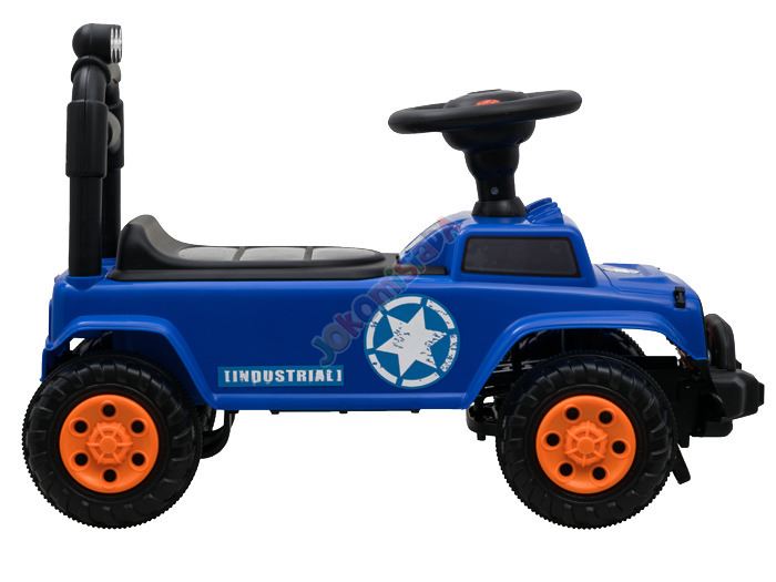 Joko Odrážadlo Jeep s melódiami pre deti, modrá SP0384 NI
