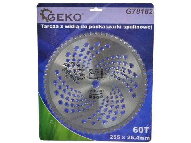 Pílový kotúč 255x25,4mm 60z - GEKO G78182