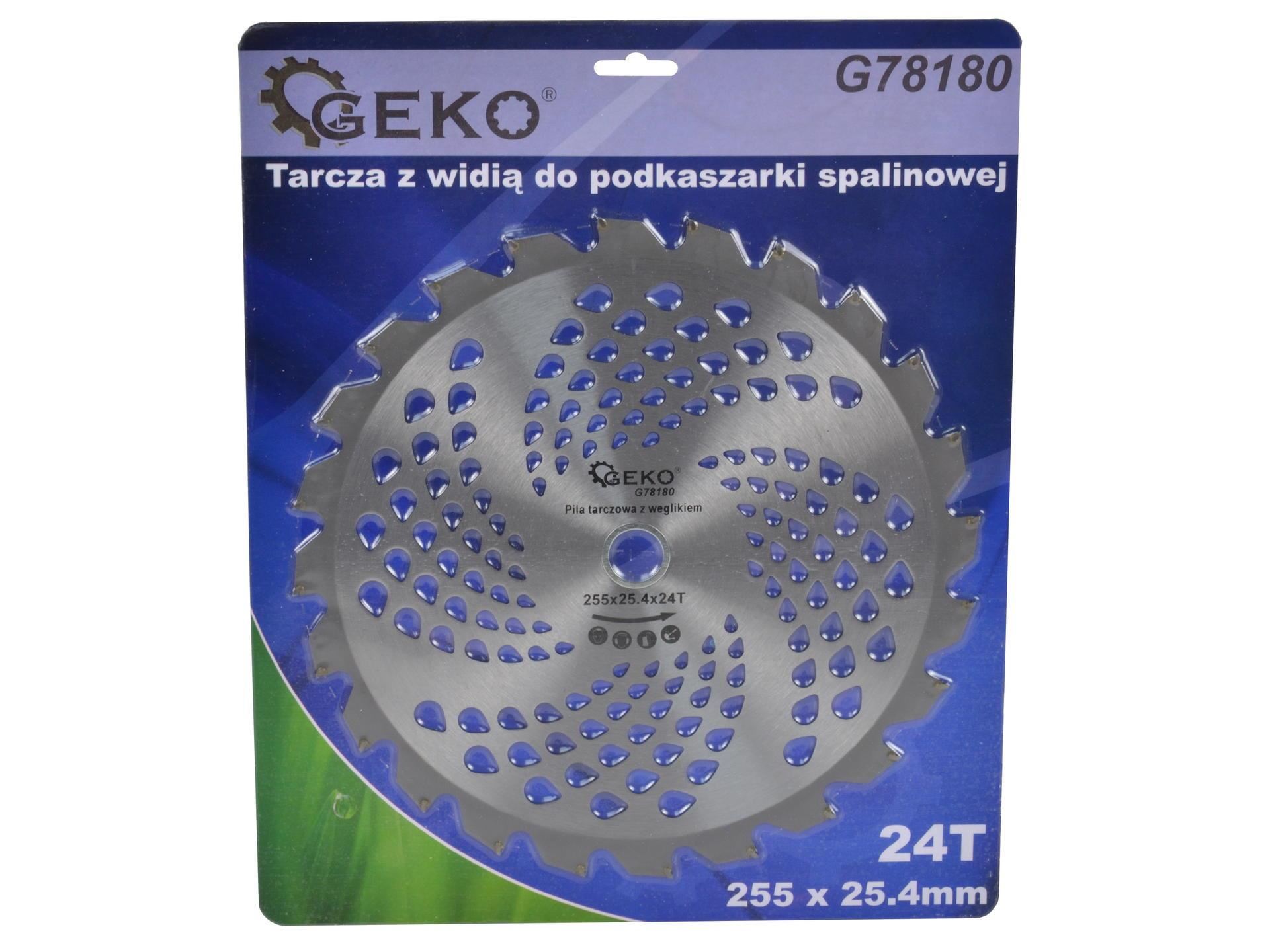 Pílový kotúč 255x25,4mm 24z - GEKO G78180