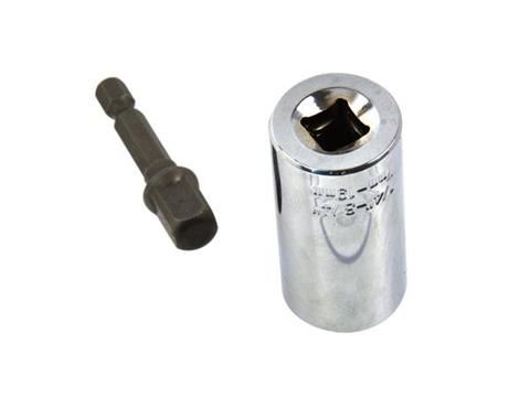 Univerzálny nástrčný kľúč CRV 7-19mm + adapter - GEKO G15020