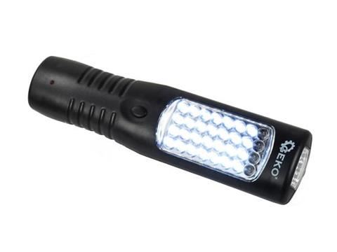Pracovné svietidlo 28+4+3LED 230V/12V - GEKO G15111