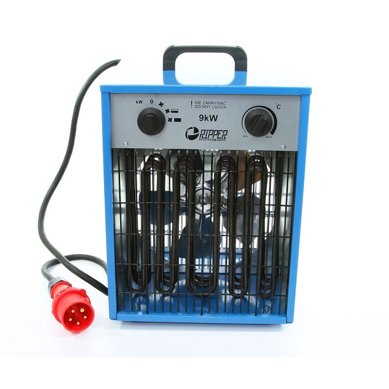 Elektrický ohrievač vzduchu s ventilátorom 9 KW - MAR-POL M80915
