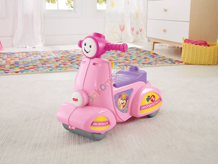Odrážadlo Fisher Price Laugh & Learn Smart Hovoriaci skúter ZA2260