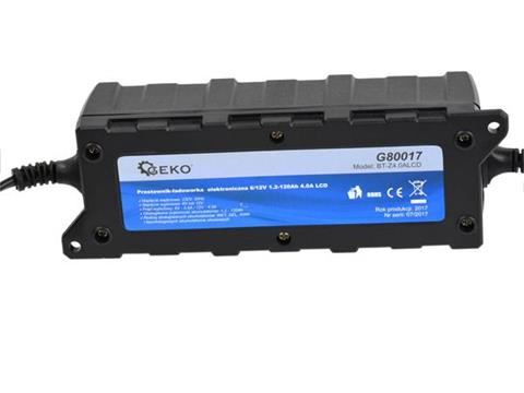 Nabíjačka 6/12V 1,2-120Ah 4,0A LCD - GEKO G80017