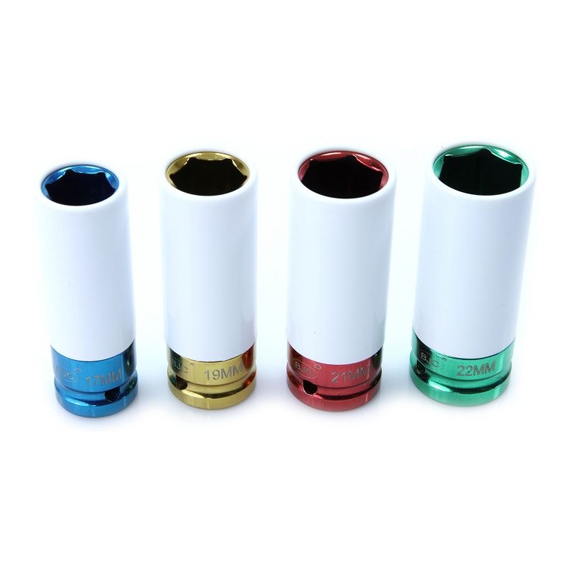 Nástrčné kľúče pre hliníkové disky 4ks 1/2" - BJC M58271