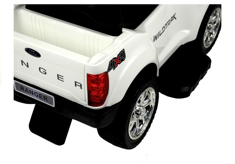 LeanToys Elektrické autíčko Ford Ranger Wildtrack, biele l2496