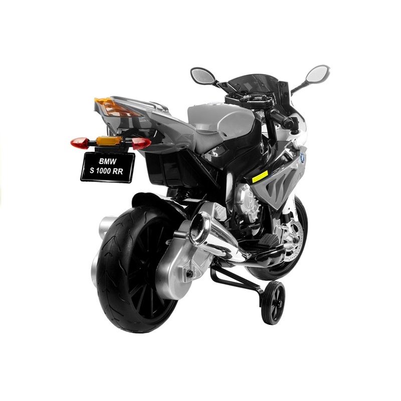 LT Elektrická motorka BMW S1000RR, 2x45W motor, šedá l1720
