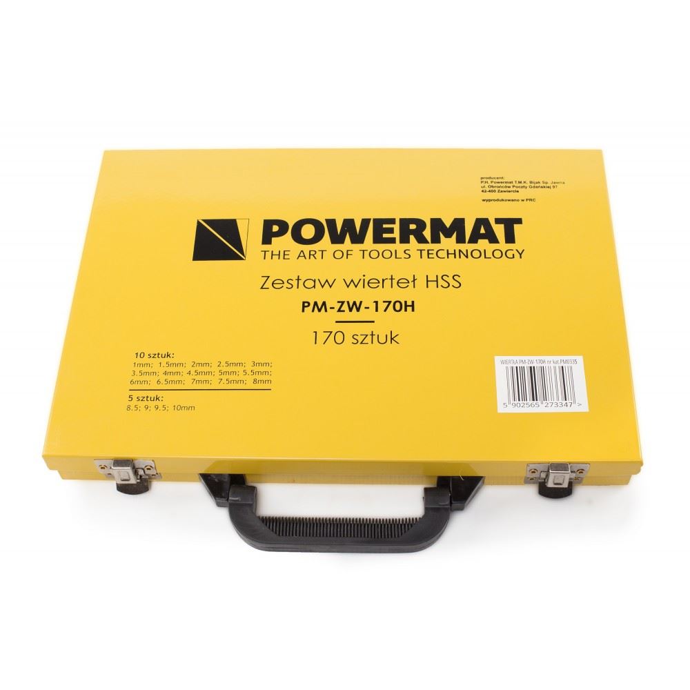 Sada vrtákov PM-ZW-170H - POWERMAT