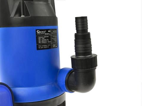 Ponorné kalové čerpadlo s plavákom 750W - GEKO G81454