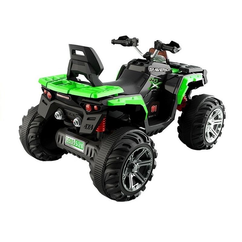 LeanToys Elektrická štvorkolka BBH3588, 4x 45W motor, EVA kolesá, zelená l2516