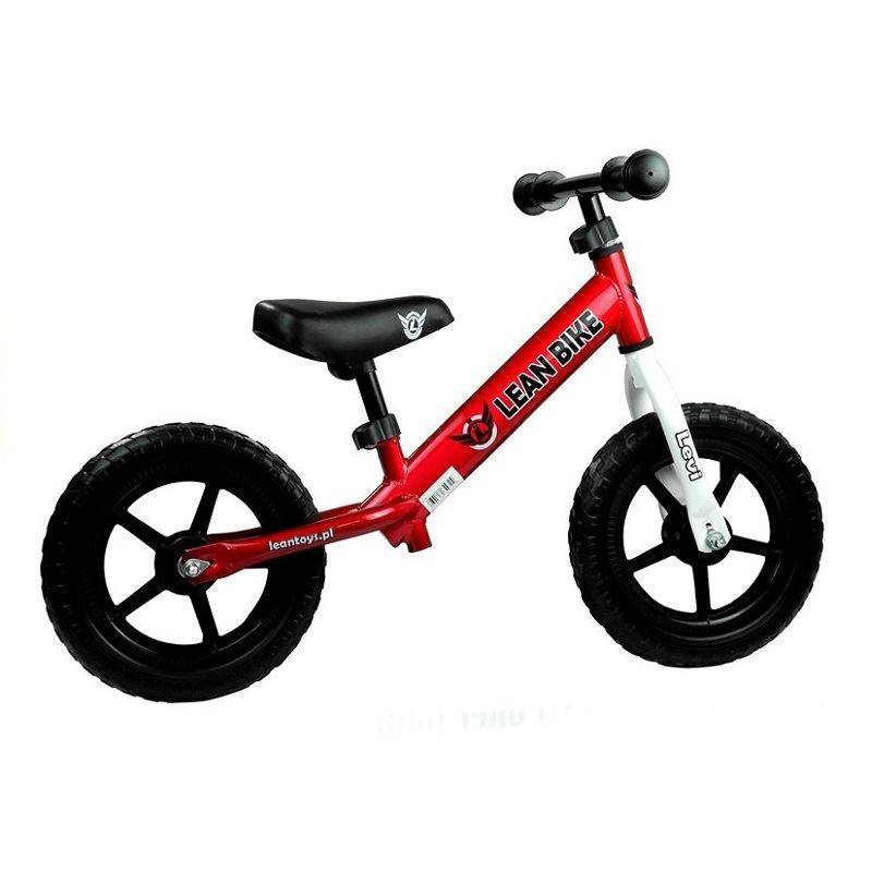 LeanToys Odrážadlo Levi 12" červené l2611